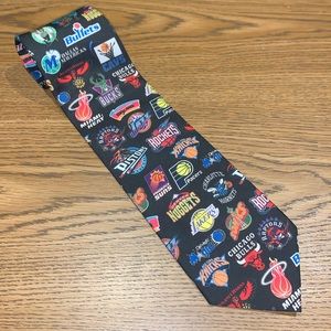Vintage 1996 Wally Wear NBA Logo ‘96 Generic Men’s Neck Tie